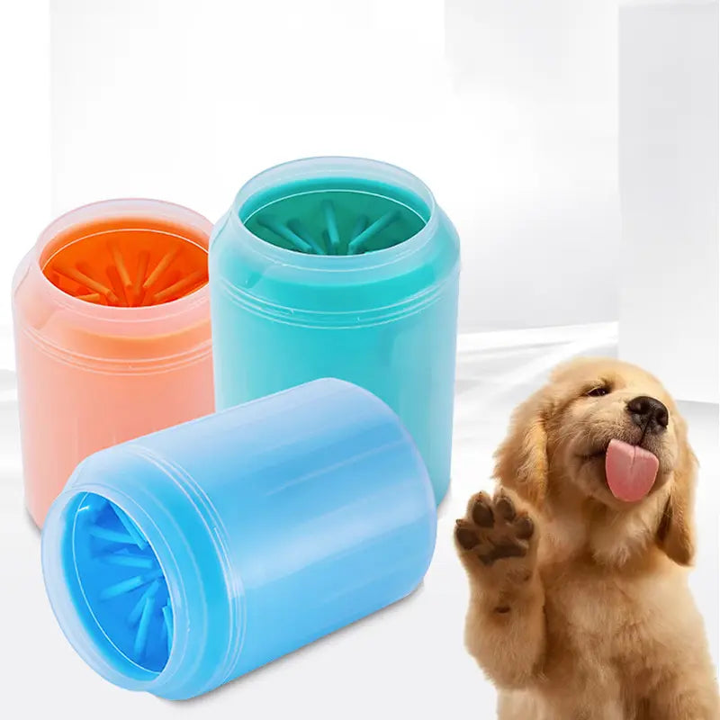 2-in-1 Dog Paw Cleaner Cup